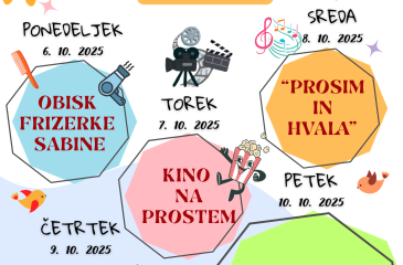 dogajanje v tednu otroka