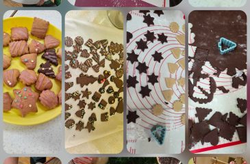 praznična peka piškotov